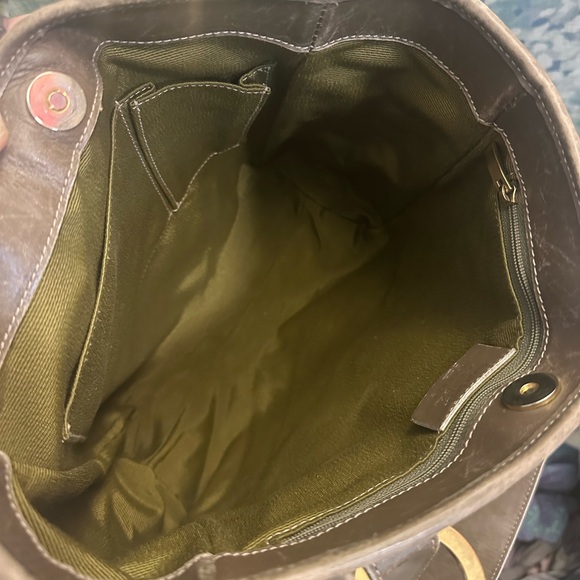 Salvatore Ferragamo Gancini Canvas Tote - Picture 6 of 10